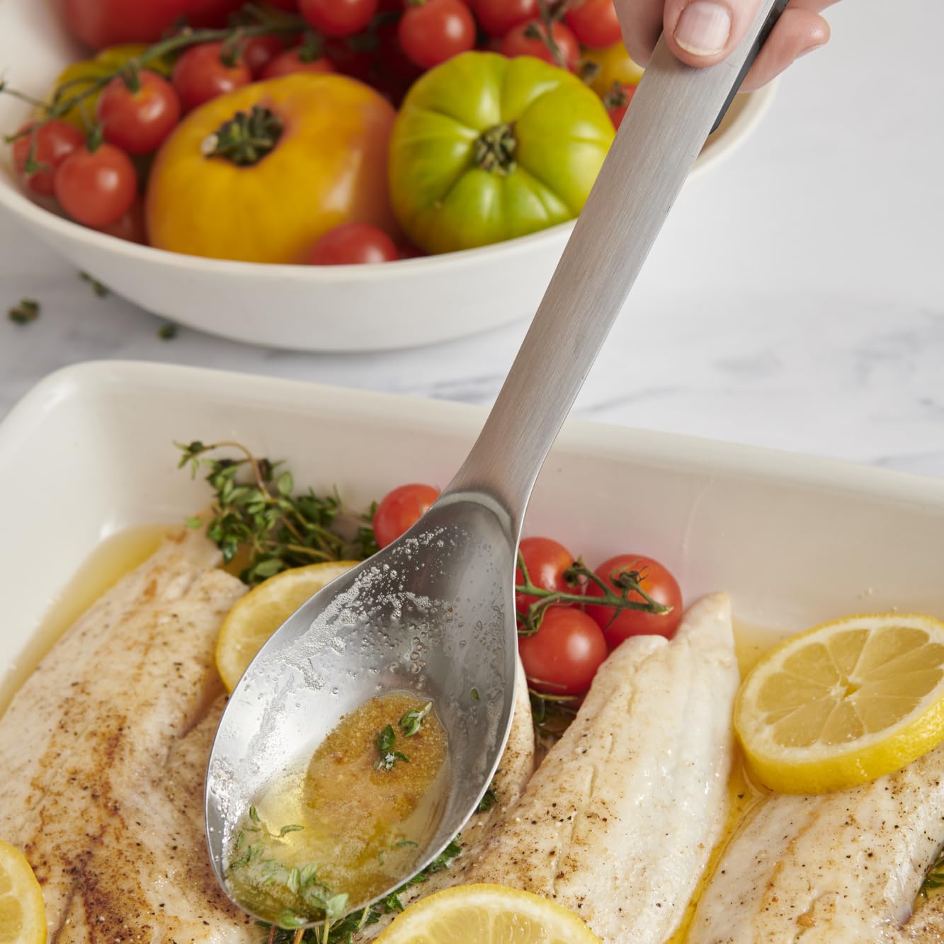Good Cook Touch – Cucharón de acero inoxidable