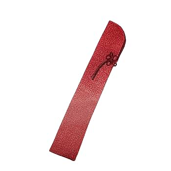 Amazon | 扇子袋 扇子入れ 無地 ボカシ 赤 紫 紺 21cm 扇子 適応