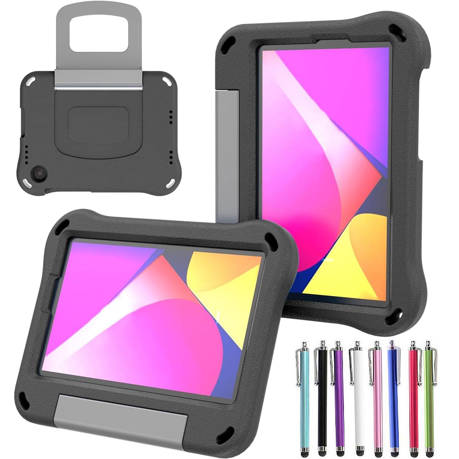 elitegadget Case for TCL Tab 8V/Tab 8 LE/Tab 8 Plus/Tab 8 WiFi/Tab 8 SE (9137W, 9132X, 9138S, 6048E, 91232X1) - Lightweight Protective EVA Kids