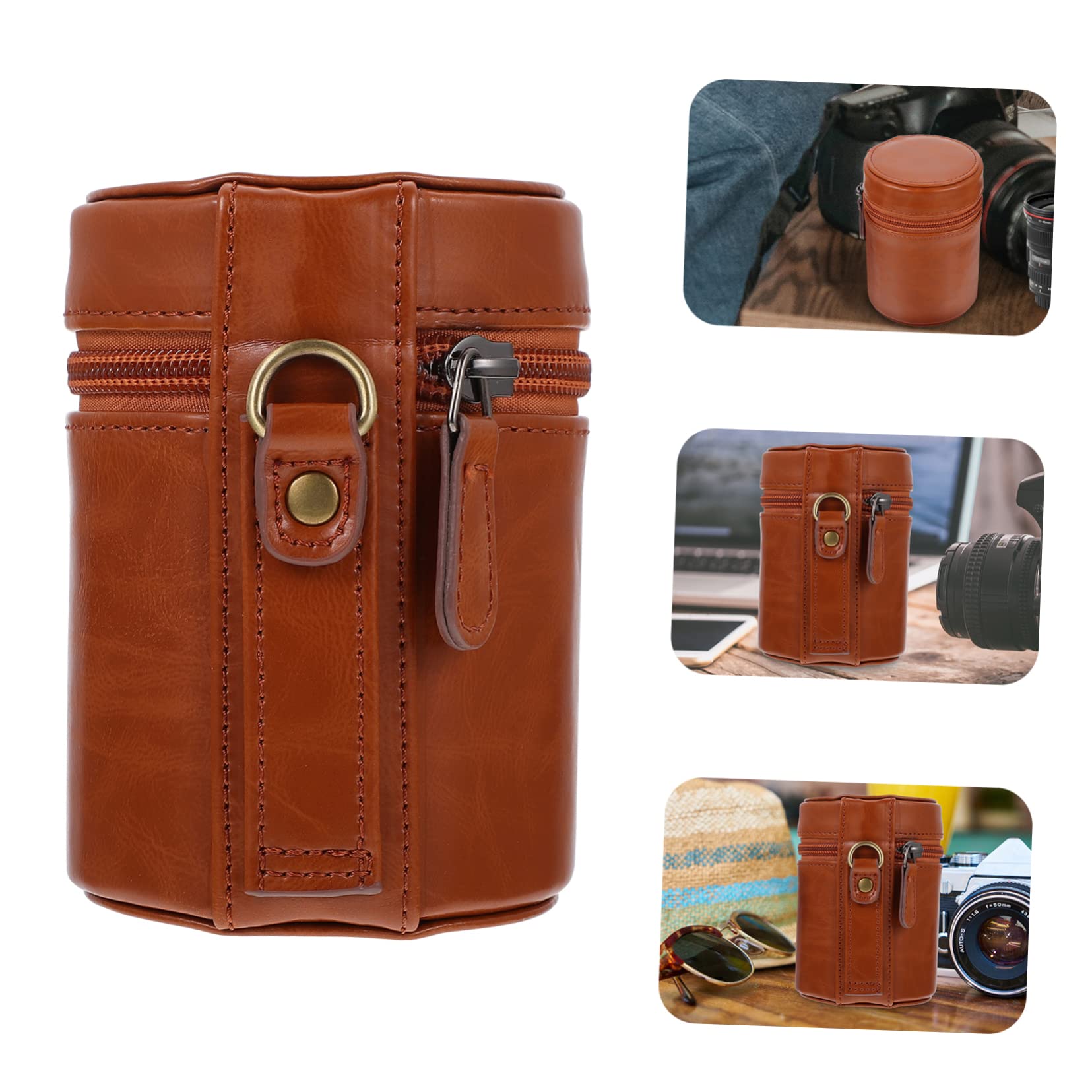 HEMOTON 3piezas Bolsa De Almacenamiento De Cámara Funda Protectora Diseño Portátil y para Accesorios De Fotografía
