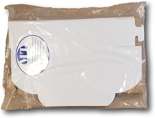 Miniatura 3 de MT Products Eclair - Caja de panadería de 6.25 x 3.75 x 2.30 pulgadas, paquete de 30 cajas de golosinas blancas, cajas de panadería sin ventana,