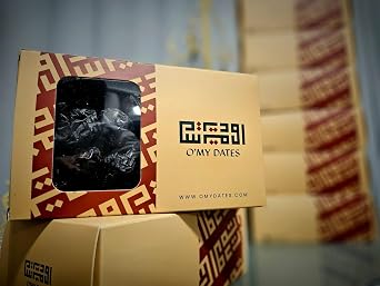 Fesh Stock Large Ajwa Premium Dates Class A   Direct From Madinah Farm 500g Gift Pack/By O My Dates/Sold By Bargain Hub
