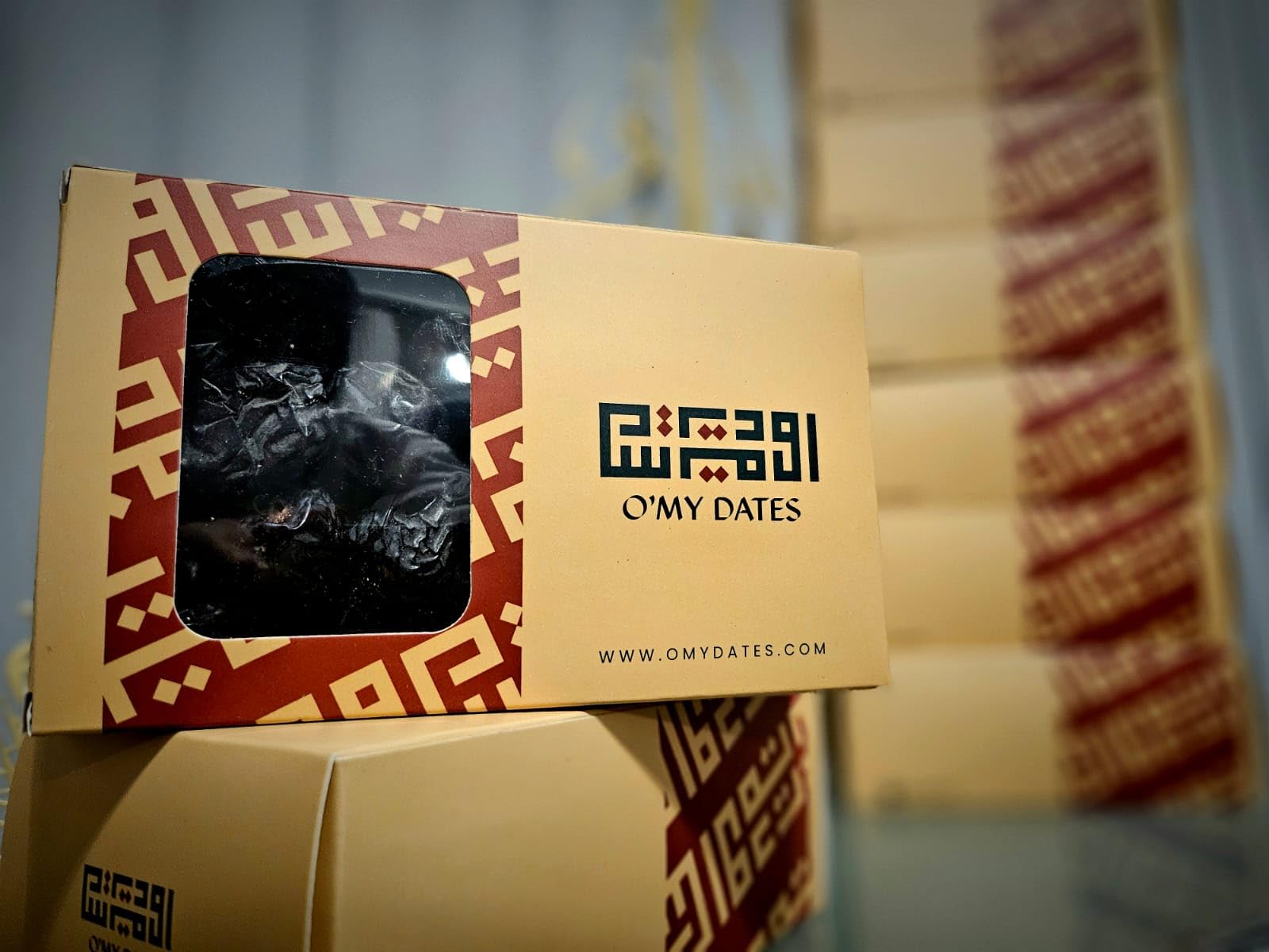 Fesh Stock Large Ajwa Premium Dates (Class A) – Direct From Madinah Farm 500g Gift Pack/By O My Dates/Sold By Bargain Hub