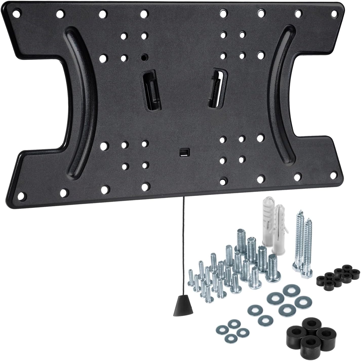 MacleanMC809 Universal OLED QLED LED LCD Plasma TV Bracket Wall Mount 32-65 "max VESA 400x200 to 30kg Ultra Slim (For Ultra Slim Screens 32-65 ")