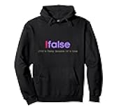 Funny False Programming - Geek Programmer Humor JS Coder Pullover Hoodie