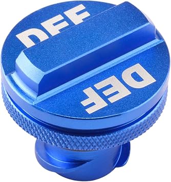 Compatible with Aluminum Billet Exhaust Fluid Cap Replacement for Ram Cummins 2013-Up