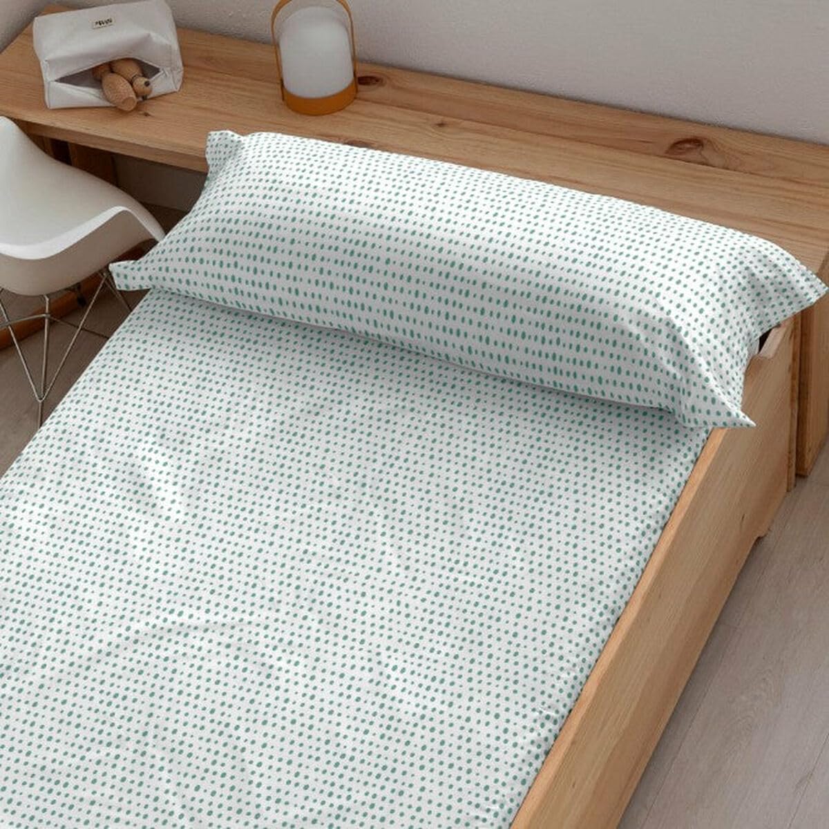 Drap-housse 100% coton peigné Belum Jeddah literie haut de gamme 105 cm