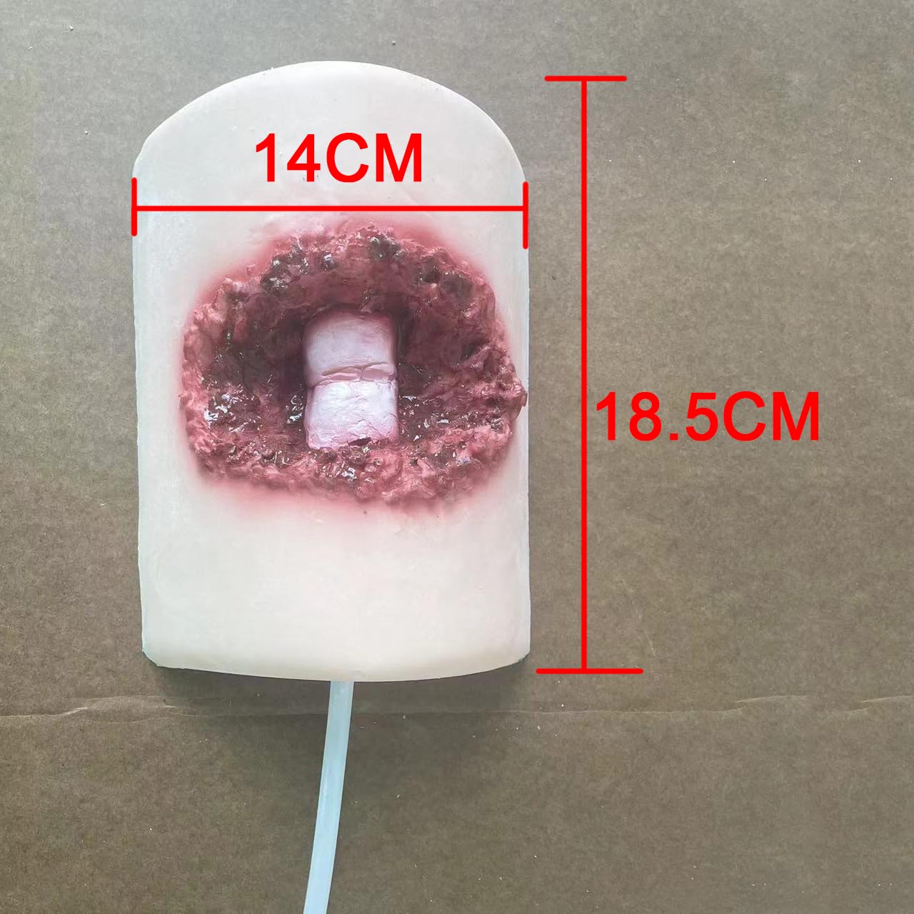 Modèle De Fracture Ouverte, Kit D'entraînement d'emballage De Plaie, Modèle De Simulateur De Lacération Réutilisable, Pratique De Suture D'entraîneur De Plaie, pour Pratiquer Les Techniques