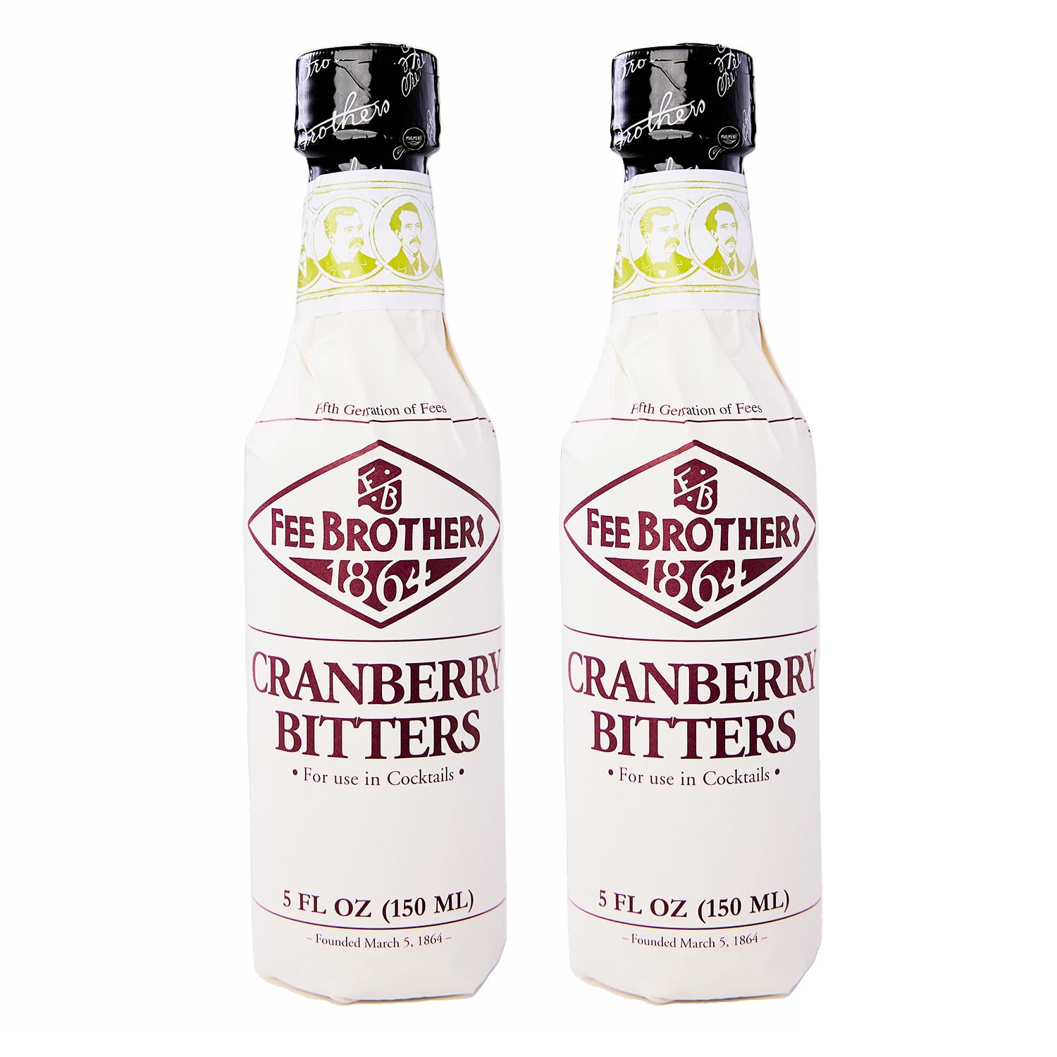 Fee Brothers Cocktail Bitters Pack de 2 - 5 fl oz
