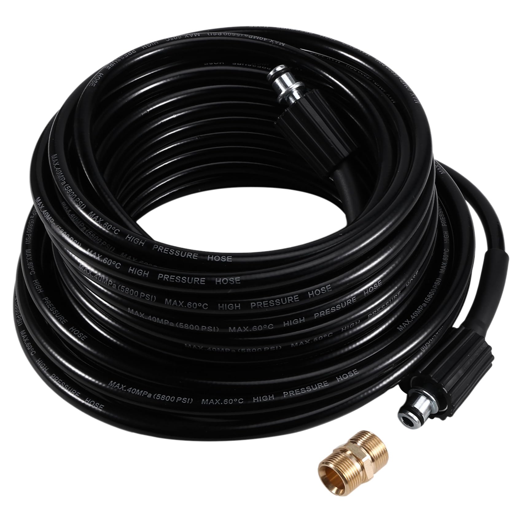 Coupleur d'extension et raccord pour tuyau de nettoyeur 20 M pour nettoyer sans effort
