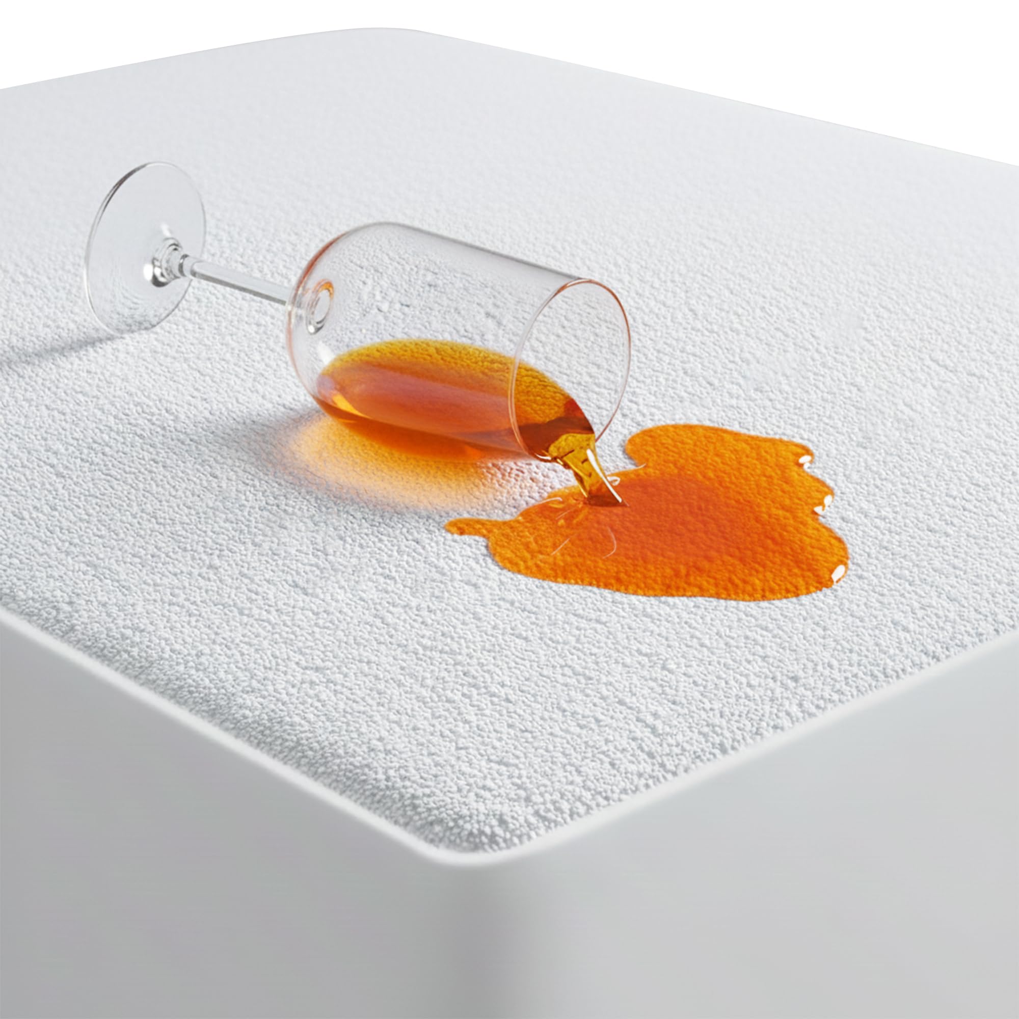 Sasma Home - Waterproof Cot Mattress Protector - Hypoallergenic, Noiseless Toddler Bed Mattress Protector - to Fit Cot Mattress 60x120 cm