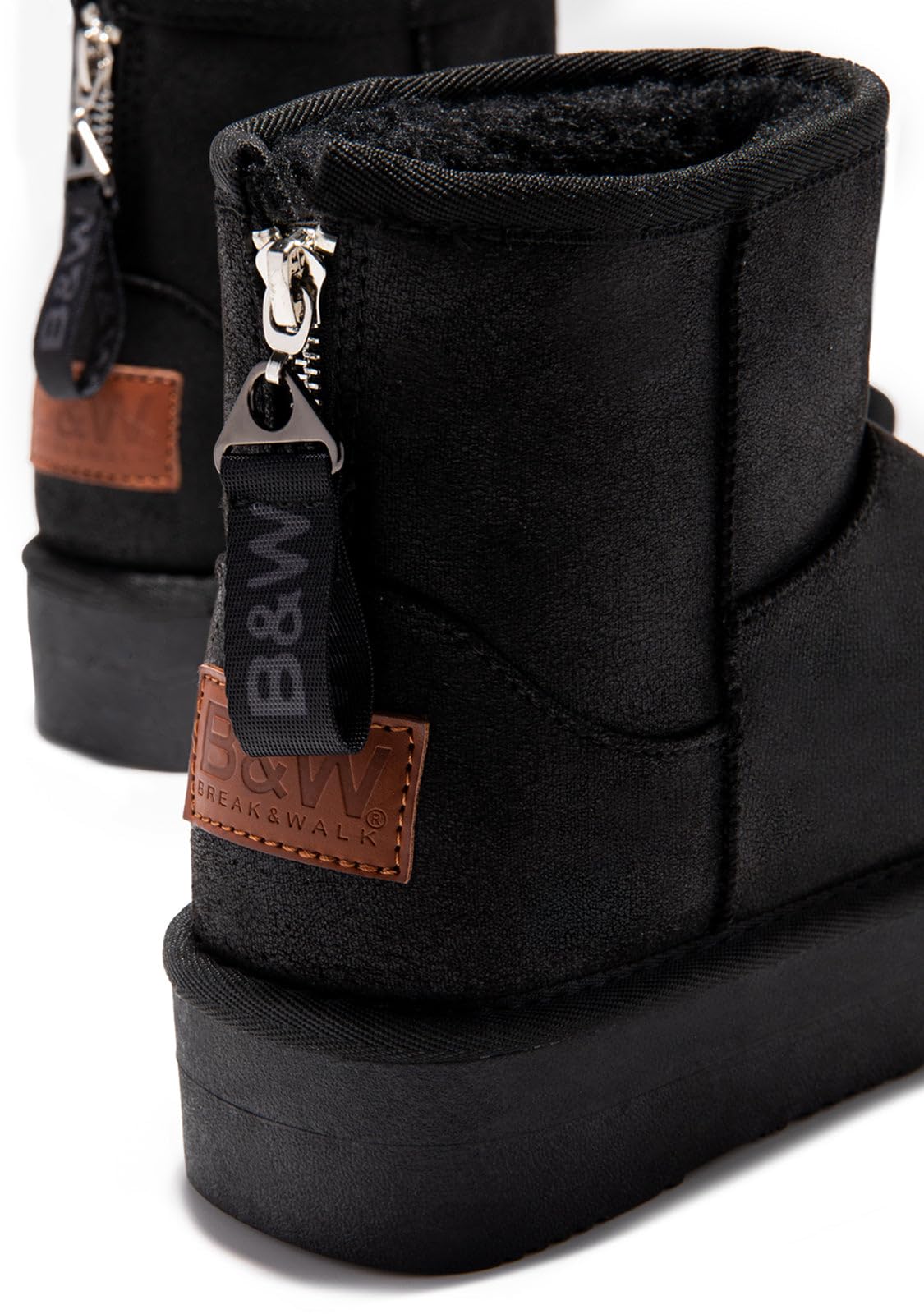 B&W Break&Walk - Botas Australianas de Invierno Casuales, Cómodas y Duraderas para Niña y Mujer