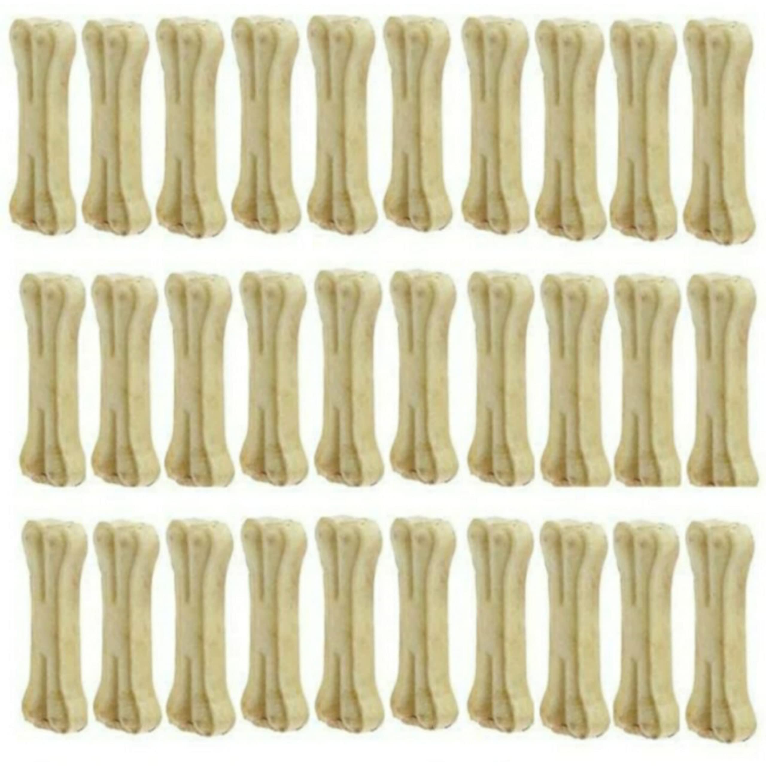 Rawhide Pressed Bones 4 inch 5 kg Dog chew (4 inches) (B07WH8V1FX) Amazon Price History, Amazon Price Tracker
