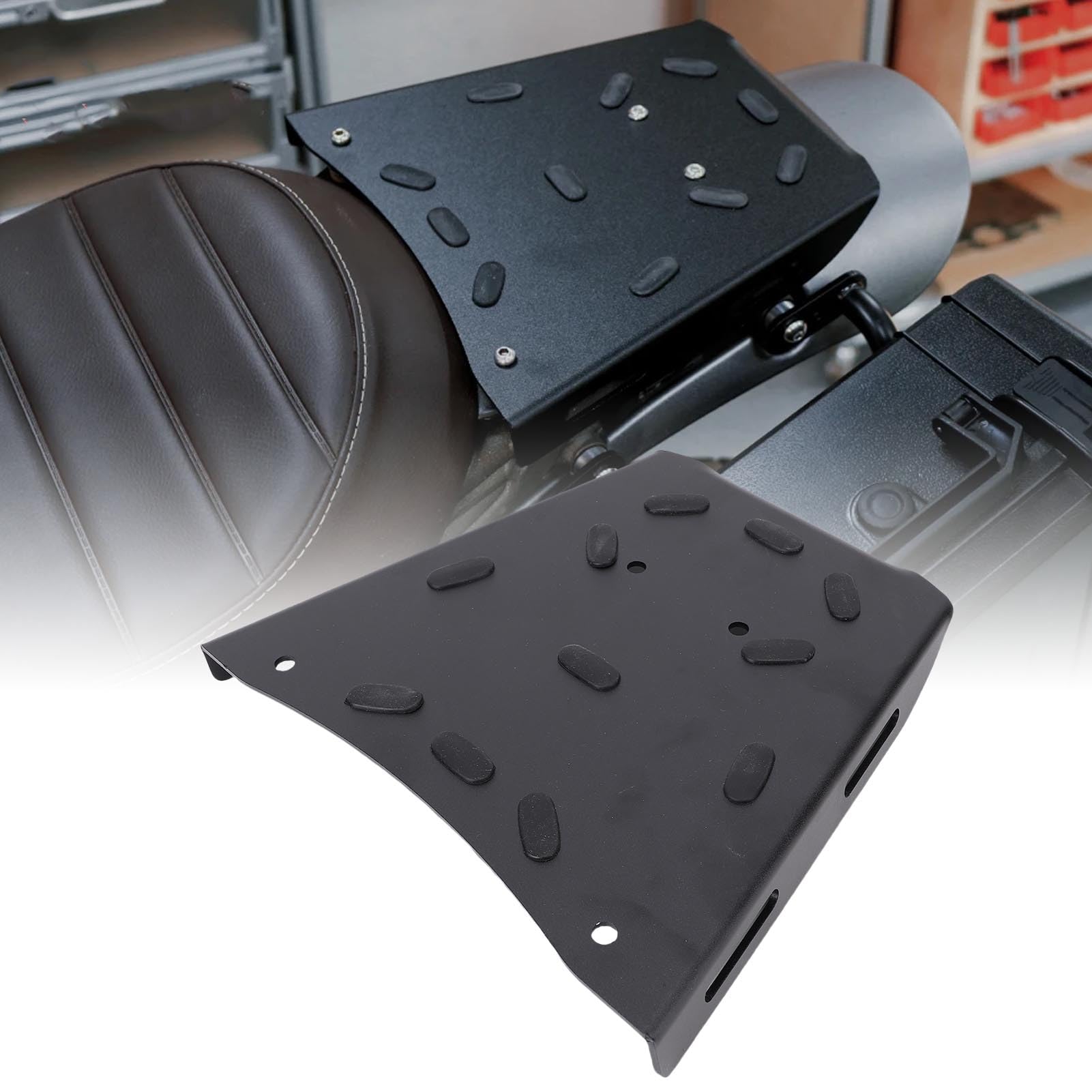 Motorcycle Rear Luggage Rack Extended Cargo Carrier for Scrambler 400X 2023-2025