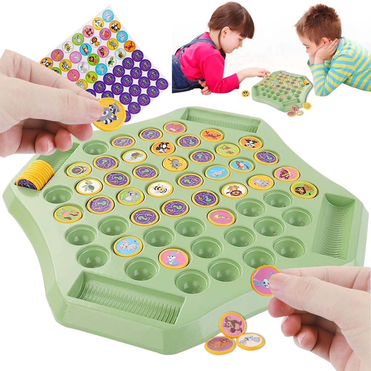 Juego Memoria Ajedrez Flip AKONE Para 2-4 Jugadores, Con Piezas De  Frutas, Juguete Montessori