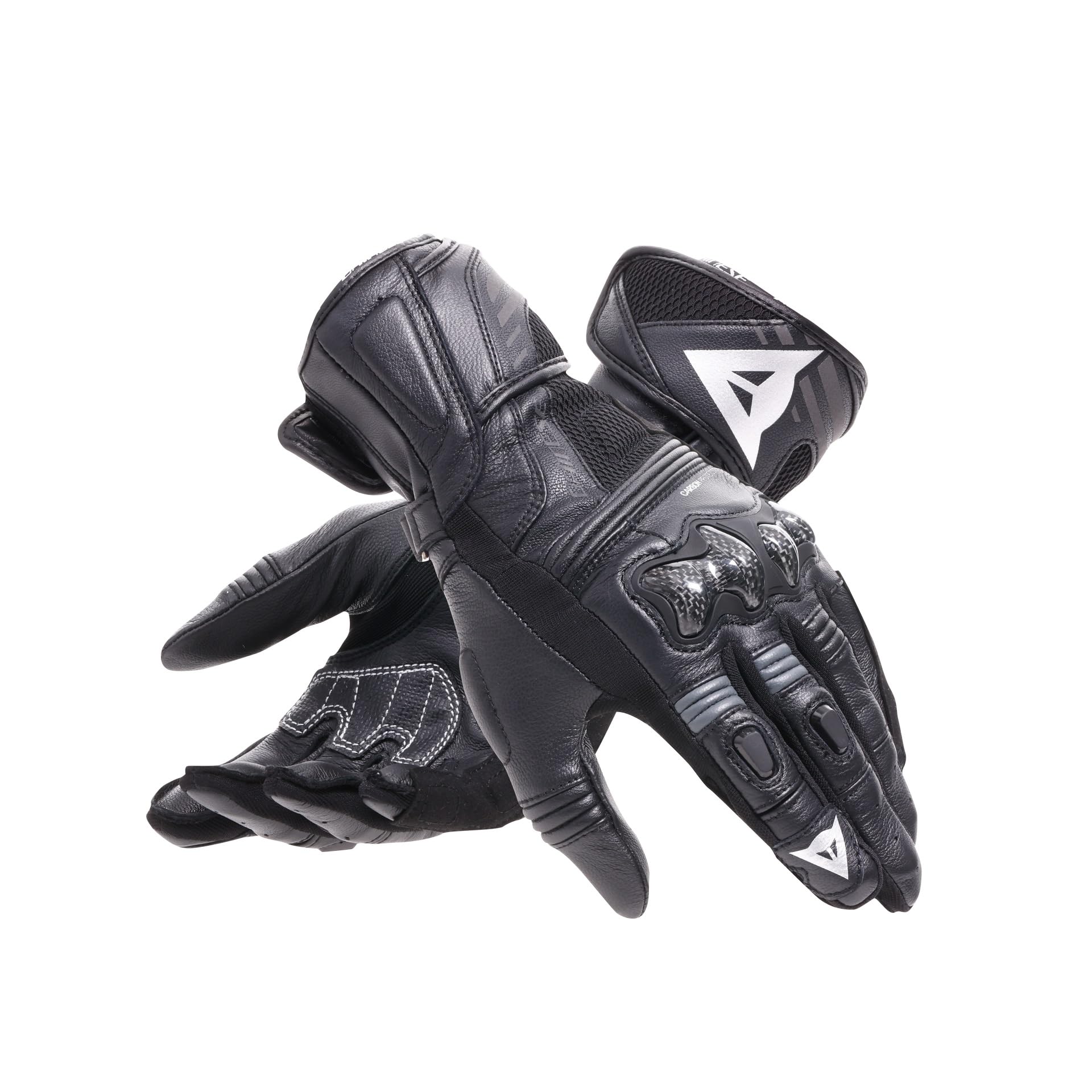 Dainese Reacto Carbon Long Women's Motorcycle Gloves (Black/Anthracite)