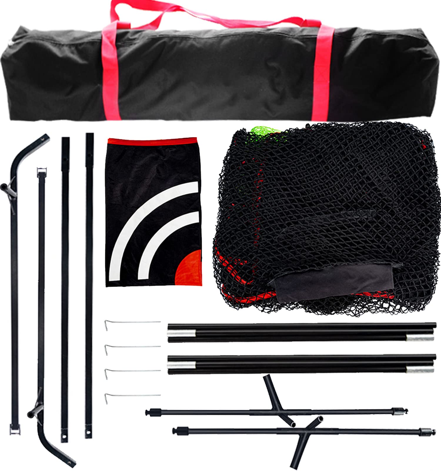 Filet de golf portable pour intérieur et extérieur - Pour entraînement de golf dans le jardin