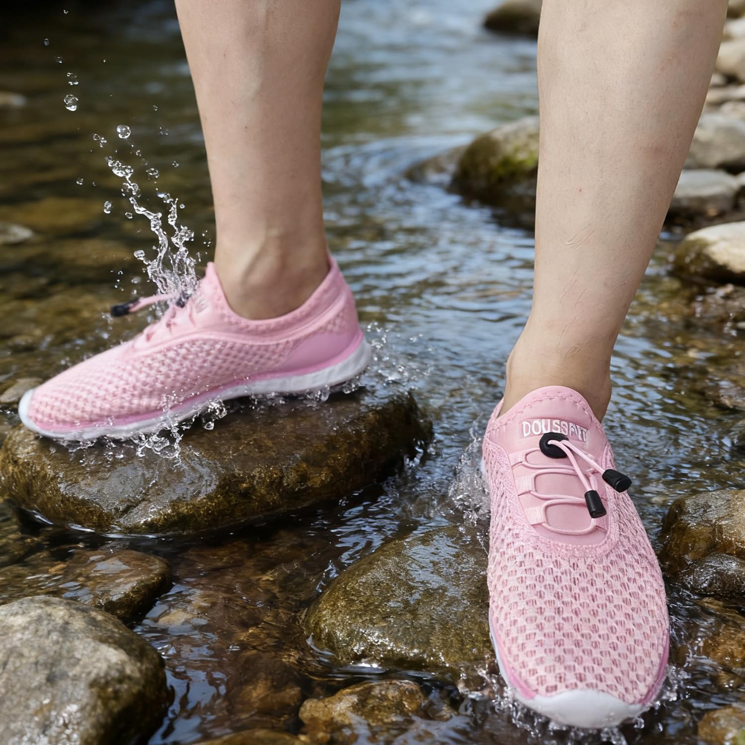 DOUSSPRT Damskie buty wodne Quick Drying Aqua Sneaker Sandały
