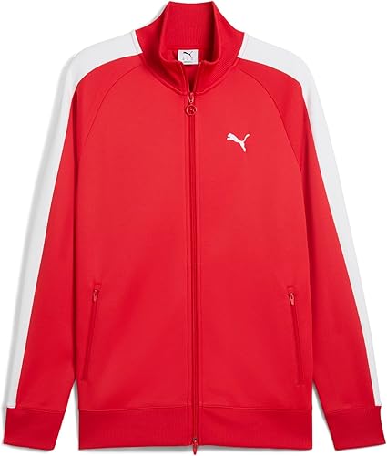 PUMA Mens T7 Always On Athletic Outerwear Casual - Red - Size XL