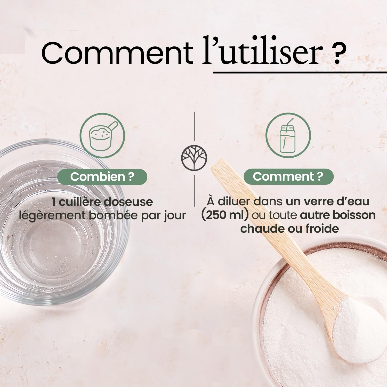 Collagène Articulations en Poudre | Peptides de Collagène Marin Peptan® & Cartidyss® Types 1 et 2 + Chondroïtine Chondro’Sea® + Vitamine C | 30 Jours de Cure | Made in France | Terravita