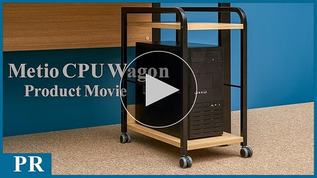 Amazon｜オフィスコム 法人様向け メティオ PCワゴン キャスター