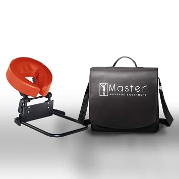 Master Massage Home Use Sleeping Mattress Top Massage Kit-Adjustable Headrest Face Pillow Cradle & Face Cushion Support Bracket, Head Face Rest Support- Eye Surgery Recovery - Cinnamon