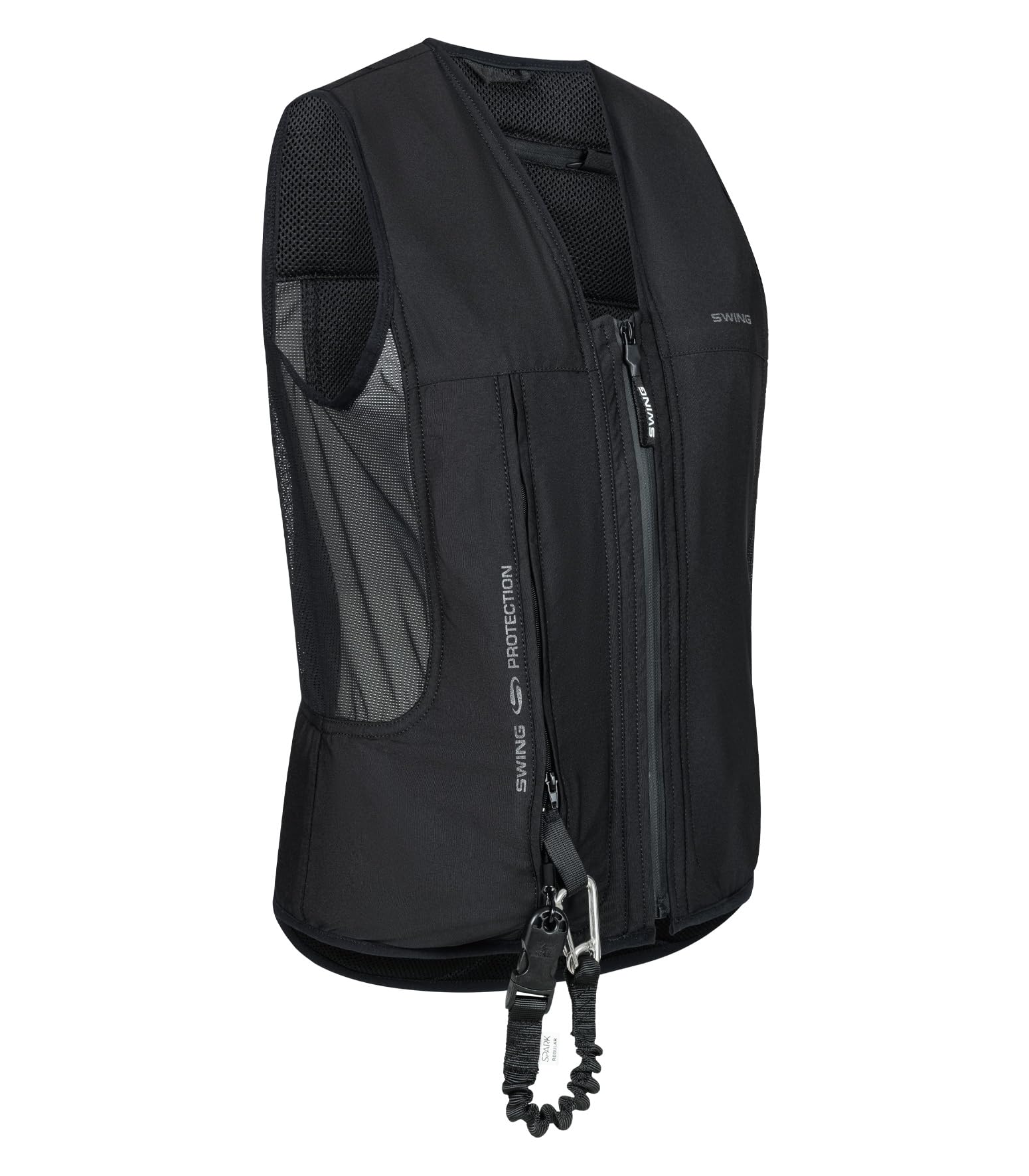 SWING Gilet Airbag P25 AIR, nero, taglia XS