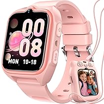 Blackview Smartwatch per Bambini, 1.75 inch TFT Smartwatch Chiamate GPS 4G, Chat Vocale, Videochiamata, SOS, Gioco, Fotocamera, Calcolatrice, Contapassi, Sveglia, Batteria da 800 mAh