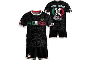 Custom Mexico Soccer Jersey for Kids