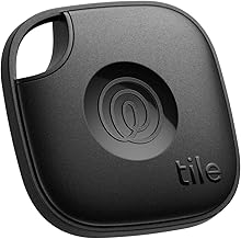 Life360 Tile Mate (2024 Newest) Standard Model Black / Smart Tracker / Smart Tag / Anti-lost Tag / Misplaced Prevention / No Battery Replacement Required for 3 Years / Notify Location by Sounding