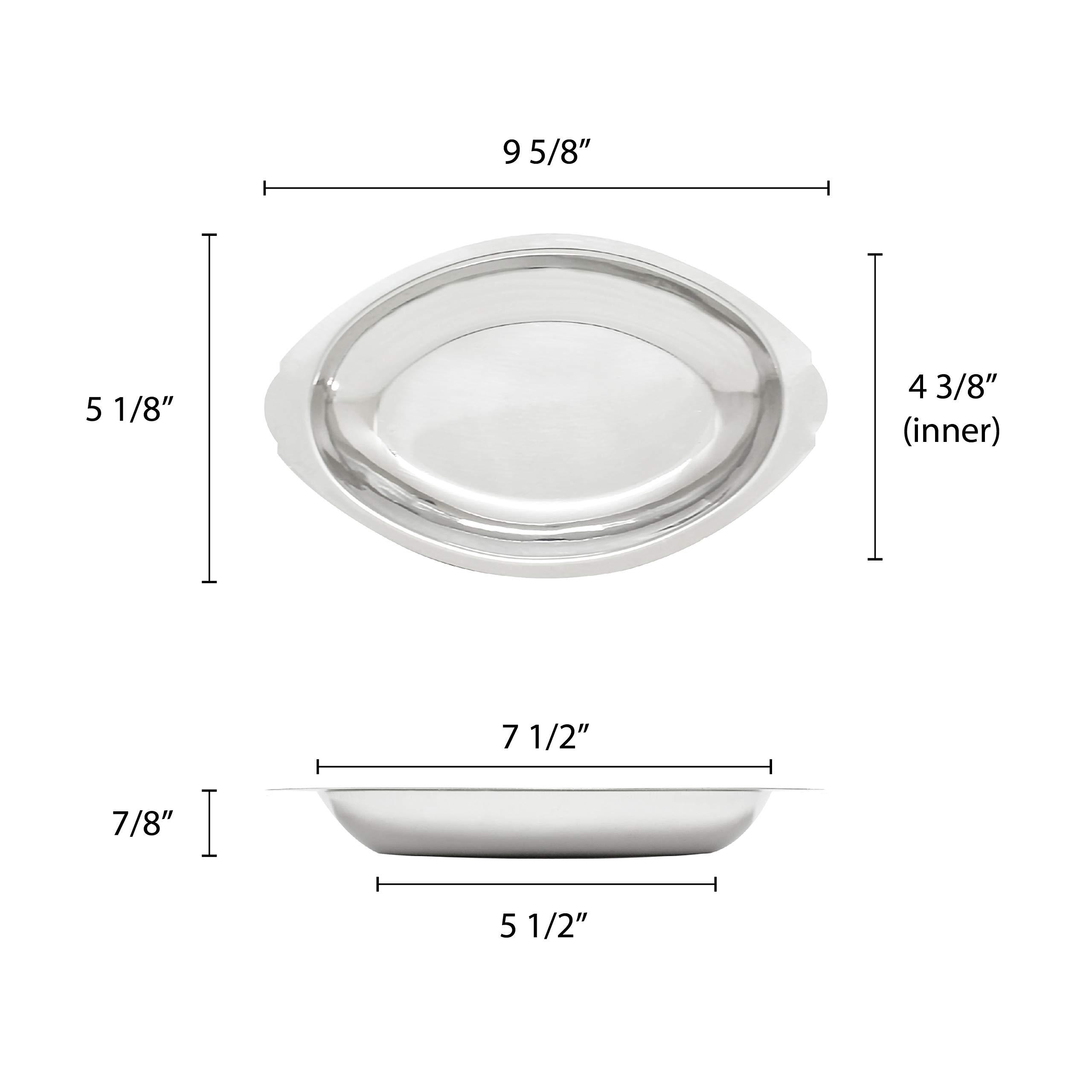 Restaurant Essentials 12 oz oval au gratin dish (0.7 millimeter), comes in each