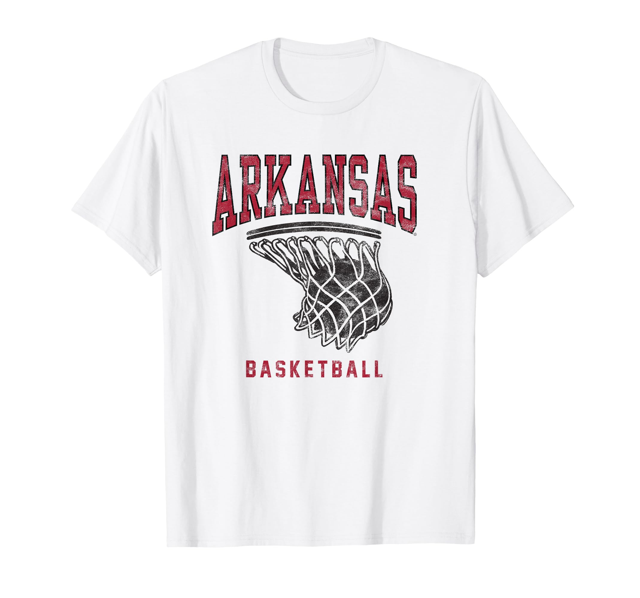 University of Arkansas Razorbacks Basketball Hoop T-Shirt