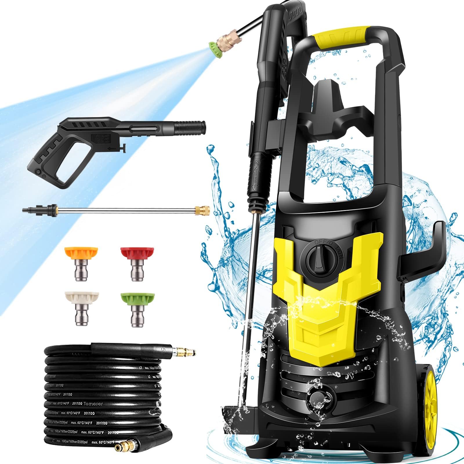 Pressure Washer, Electric Power Washer, High Pressure Washer Board Refills, Sold As Single