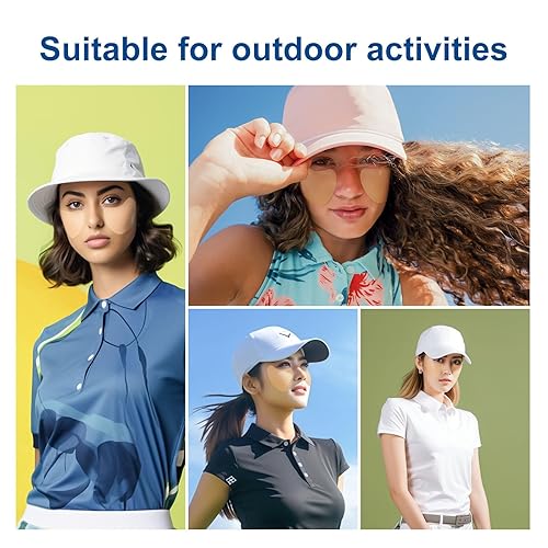 Miniatura 6 de Parches de golf, 5 pares, parche facial con protección UV para exteriores, parches para máscara facial, parche hidratante para el cuidado de la