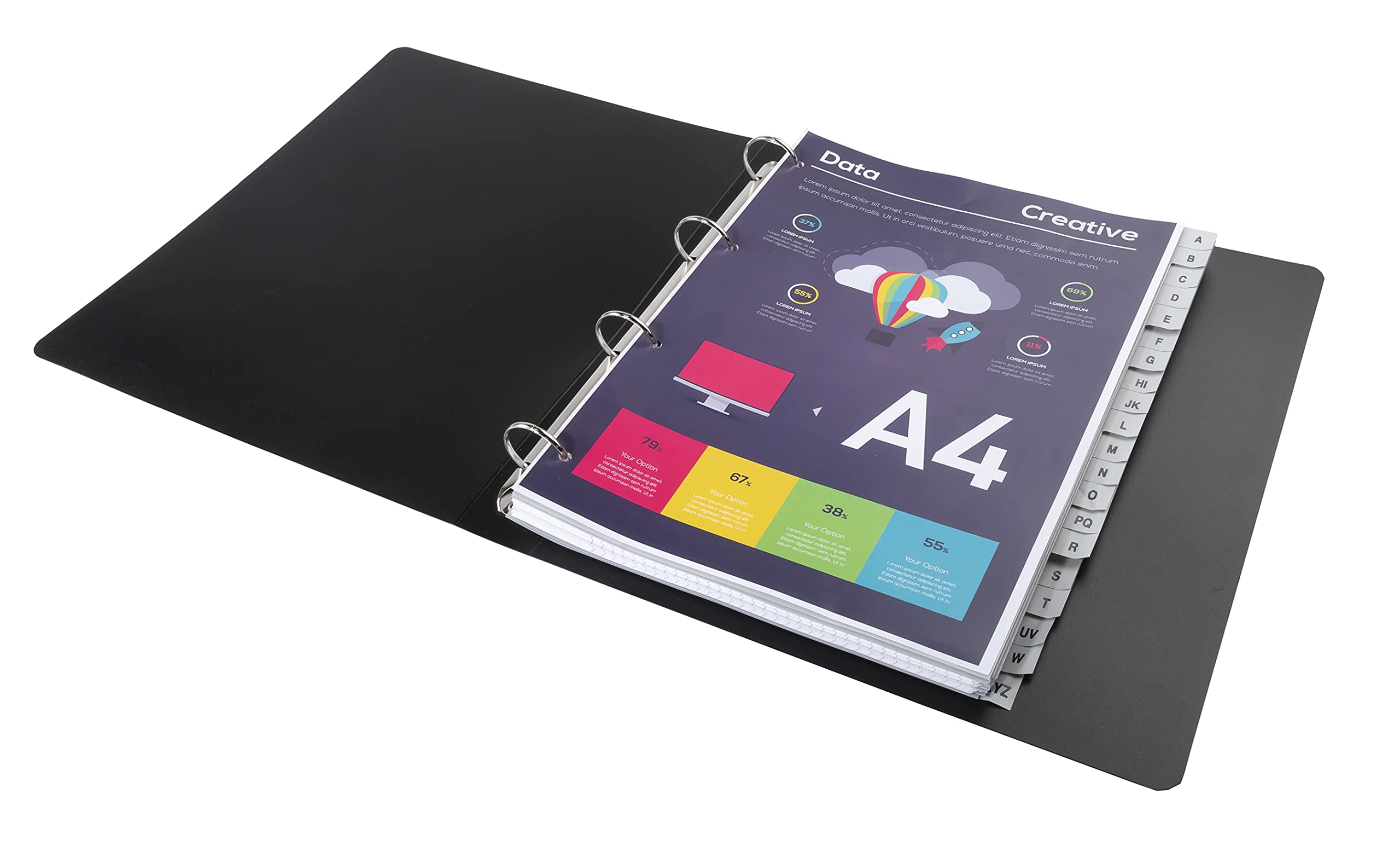 Divisori E Segnaletica Exacompta 21x29.7 Cm - Grigio, Per Organizzazione Ufficio E Cancelleria - Foto 10