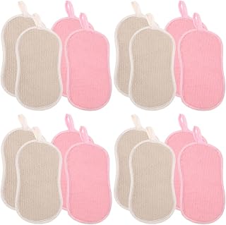 VOSAREA 16 pcs Double Sided Dish Sponge Cleaning sponges Dishes Scrub sponges Bowl Dual Side Dishcloth pan