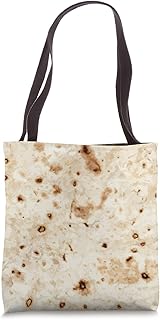 Cute Classic Mexican Soft Taco Tortilla Wrap Tote Bag