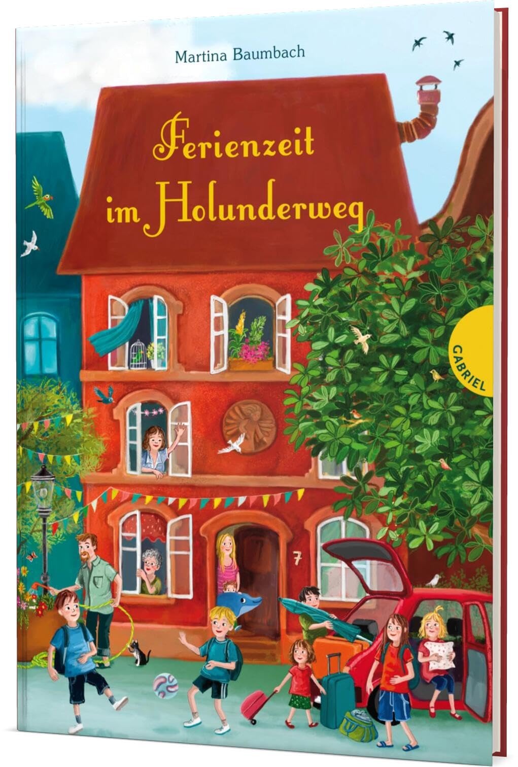 Ferienzeit im Holunderweg: Vorlesegeschichten für jede Jahreszeit