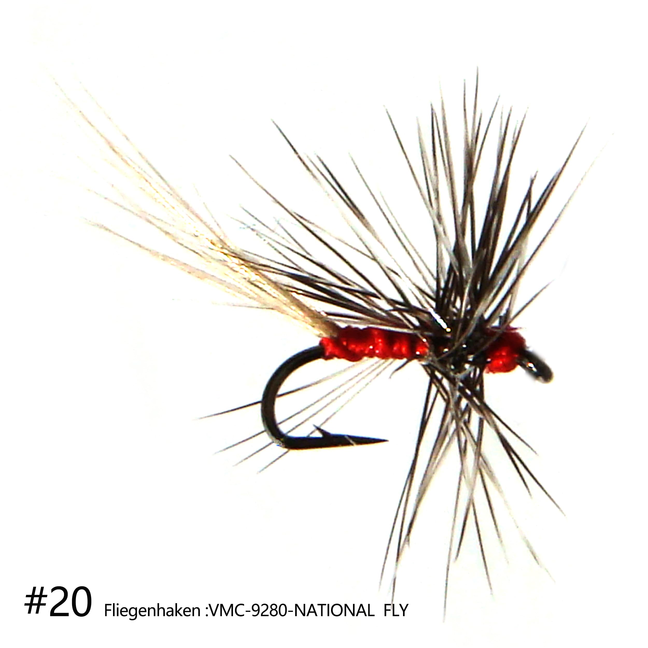 Mosca pesca pesca trucha conjunto | #22#20#18 anzuelo pequeño |