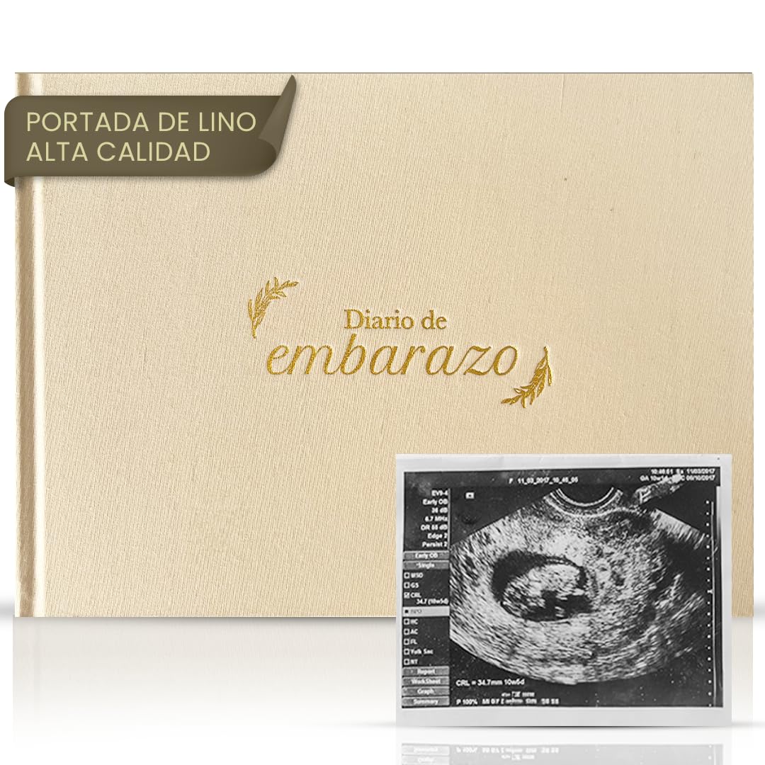 Diario de Embarazo Libro Embarazo. Diario Embarazo Bebe ideal para Regalos Embarazadas Originales con más de 70 Páginas con Seguimiento Semana a Semana Agenda Embarazo Regalos Mamas Primerizas
