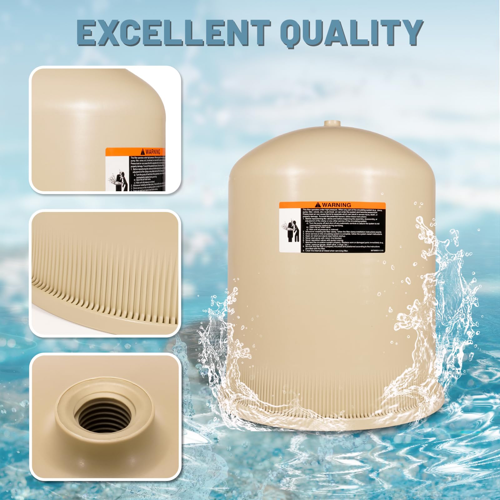 Amazon.com: VORGENS 170022 Tank Lid Fit for Pentair FNS Plus