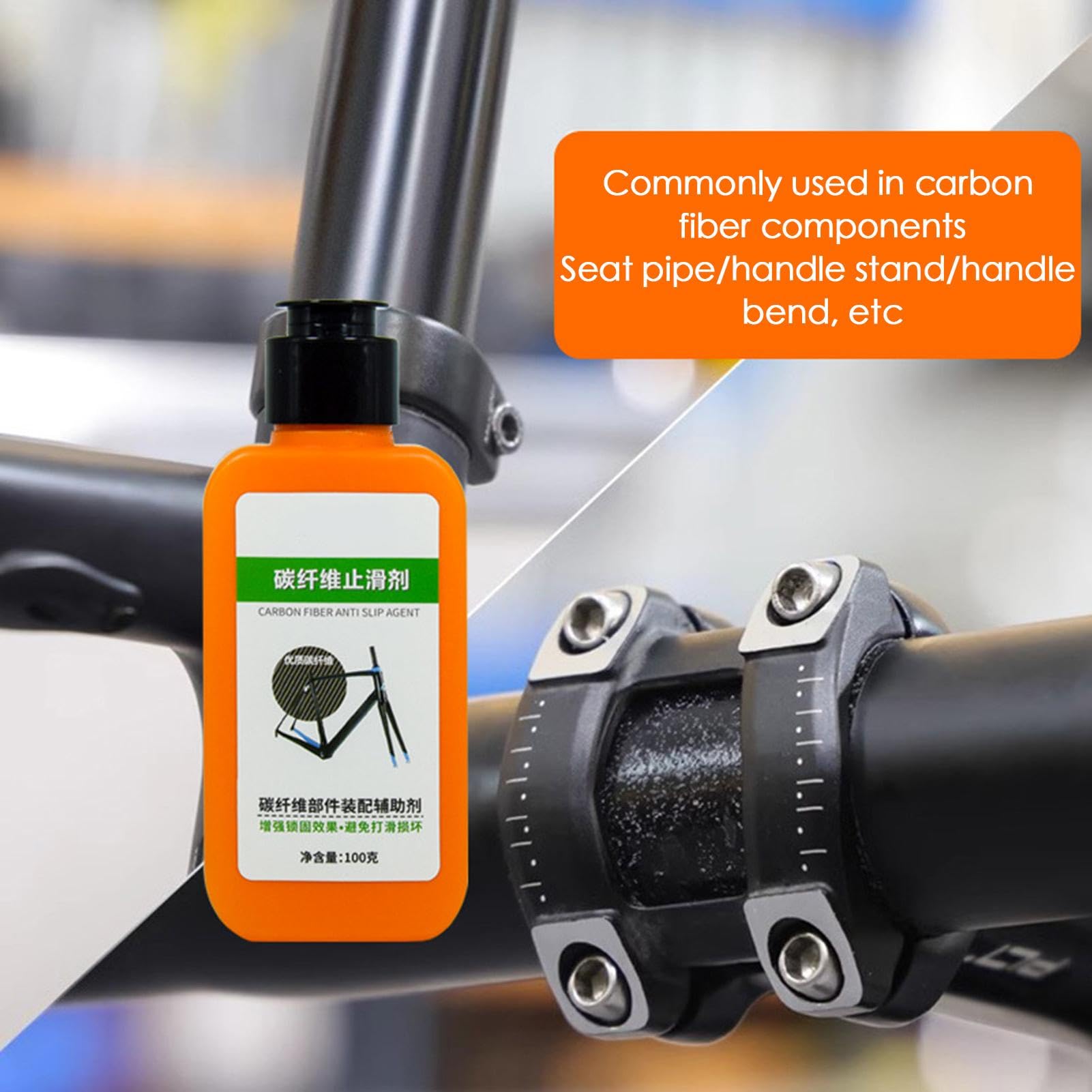 Pâte à Friction Carbone Pour Vélo – Gel Anti-Slip 30g, Lubrifiant Résistant à La Chaleur Pour Groupset - 4