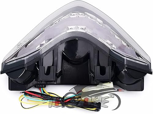 Miniatura 7 de TOPZONE Luz trasera de freno LED luz trasera +señal de giro integrada para Ducati 2010-2014 MULTISTRADA 1200 y 1200 ABS 1200S GT y 1200 S ABS