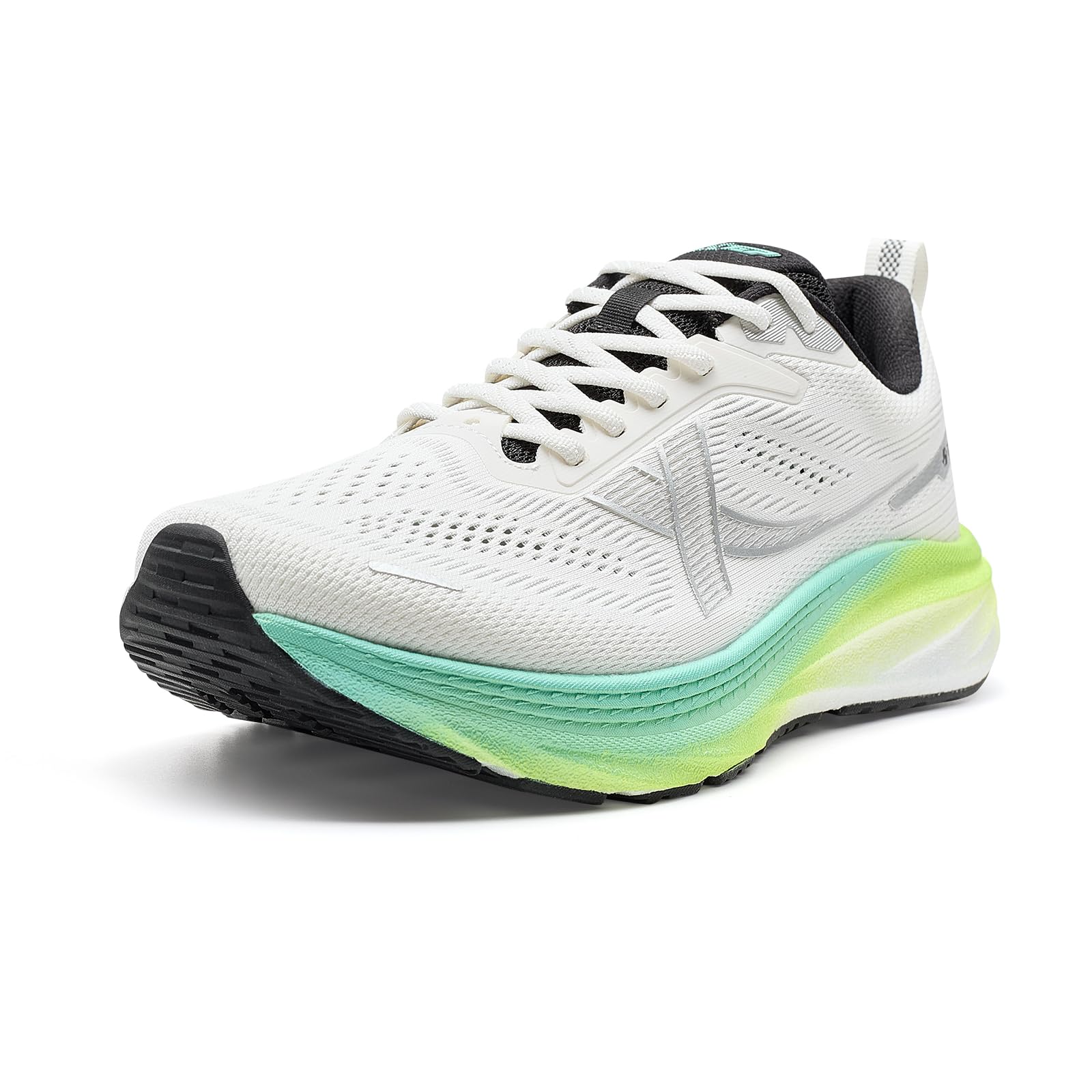 XTEP Zapatillas de correr para hombre extraanchas, zapatillas de correr para hombre, extraanchas, pies anchos, zapatos de correr, amortiguados, transpirables, fitness, gimnasio, zapatillas deportivas