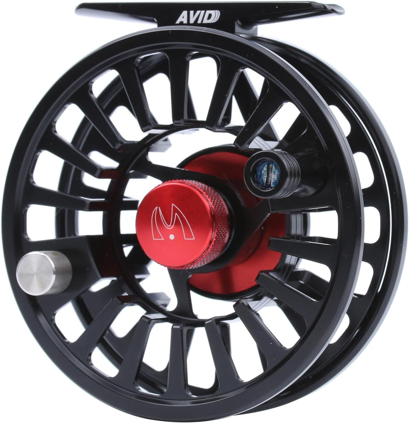 Maxcatch Avid Fly Reel with CNC-machined Aluminum Alloy Body fly fishing reel 1/3, 3/4, 5/6, 7/8, 9/10wt (Sliver, Black, Green, Blue)
