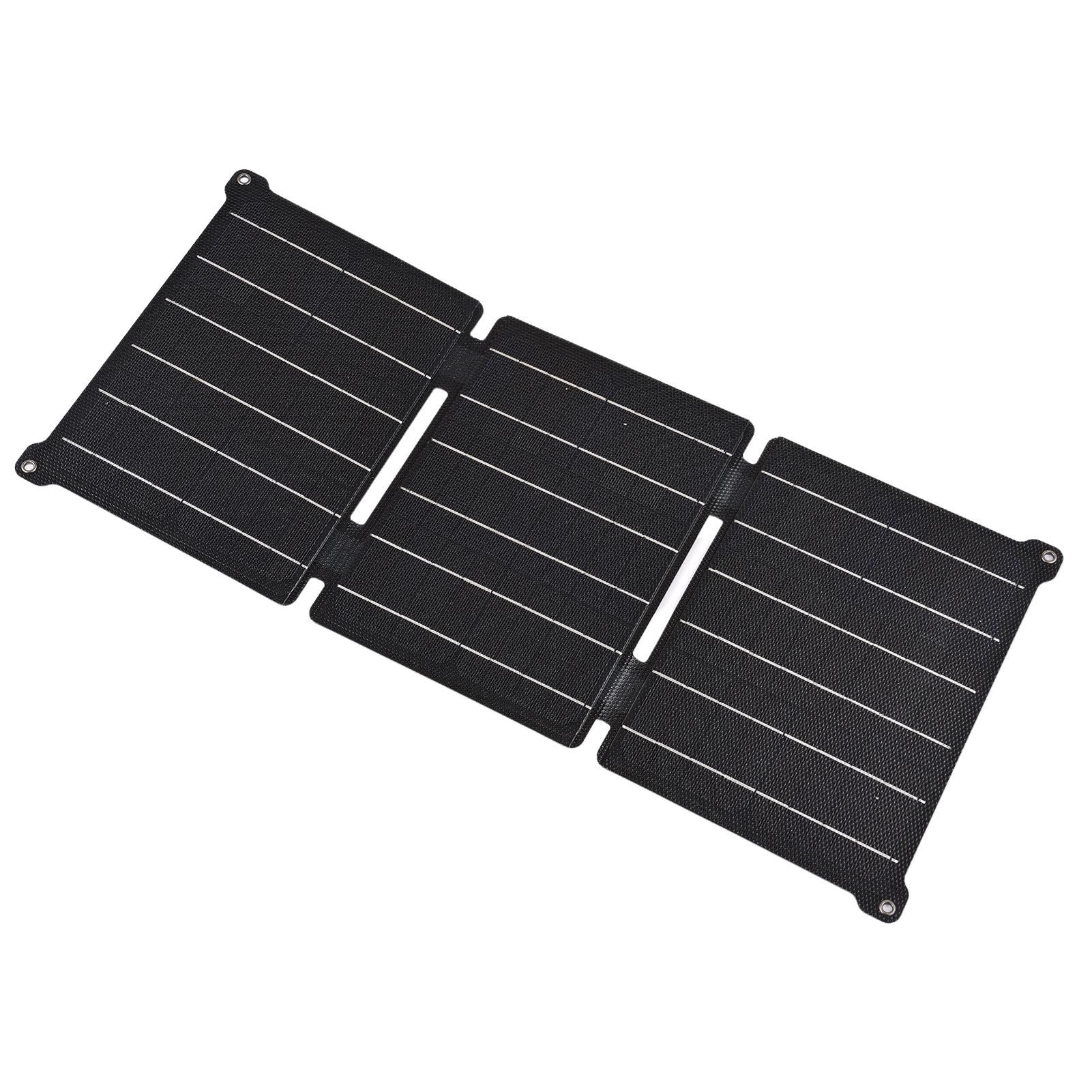8W Składany Panel Solarny, 5V Monokrystaliczna Ładowarka z Podwójnym Interfejsem USB DC, Przenośny Wysokowydajny Moduł do Oświetlenia Domowego Kompatybilny z Projektami