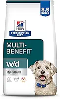 Hill's Prescription Diet w/d Controle de Peso e Glicêmico Coadjuvante Ração Seca Cães Todos os Portes Adultos 3,8kg