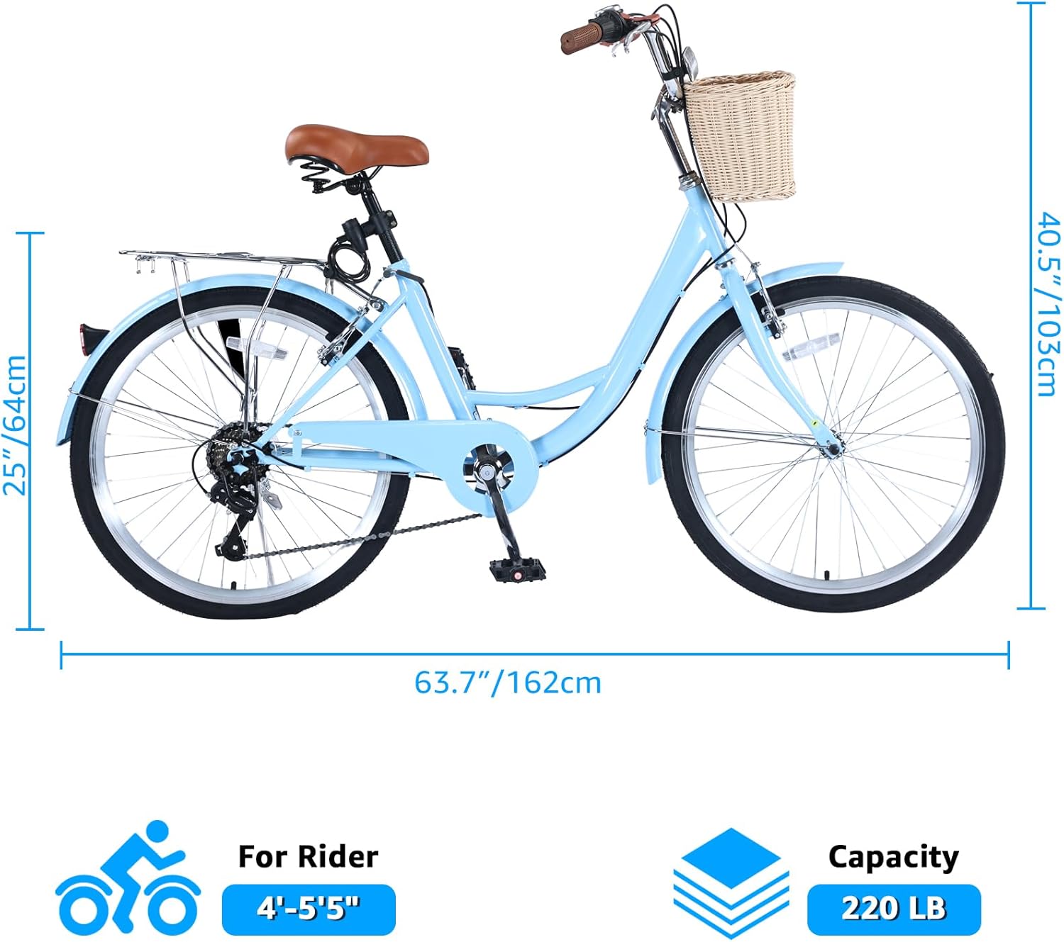 Women's Beach Cruiser Bike
