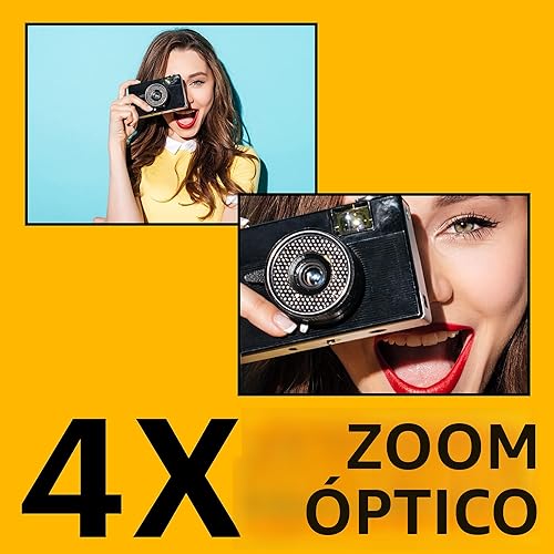 Miniatura 4 de Cámara digital KODAK PIXPRO Friendly Zoom FZ45-RD de 16 MP con zoom óptico de 4X, 27 mm de gran angular y pantalla LCD de 2.7 pulgadas (Rojo)