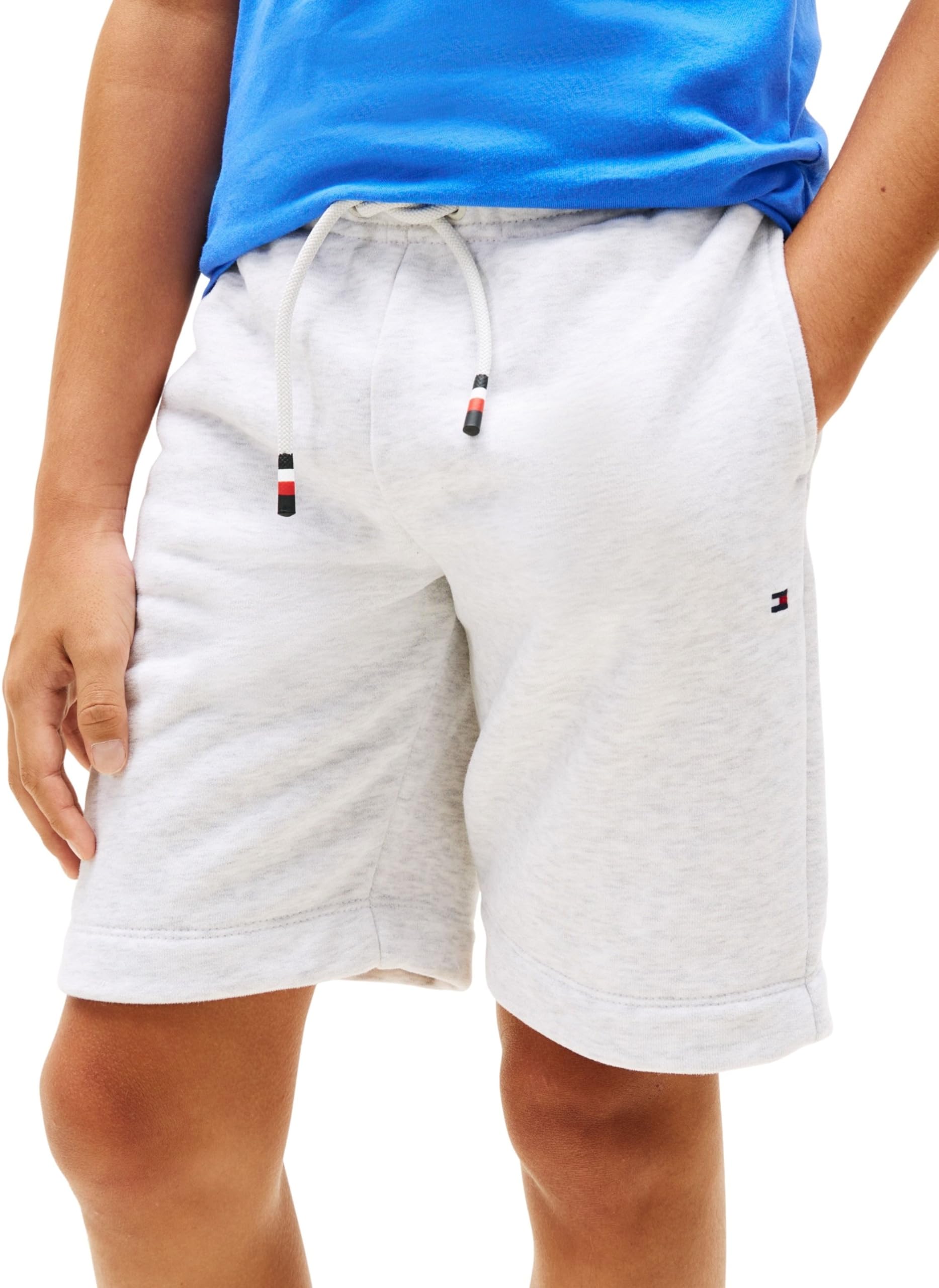 Tommy Hilfiger Chłopięca monotypowa koszulka z grafiką krótki zestaw KB0KB10290 Zestawy odzieży, NIEBIESKI (Empire Blue), 10 lat